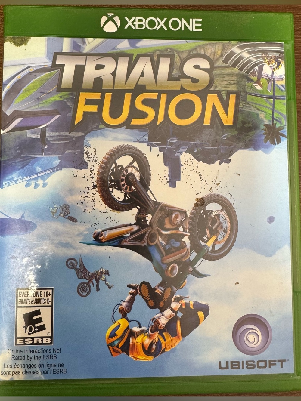 Trials Fusion Xbox One Game w/ Case & Manual